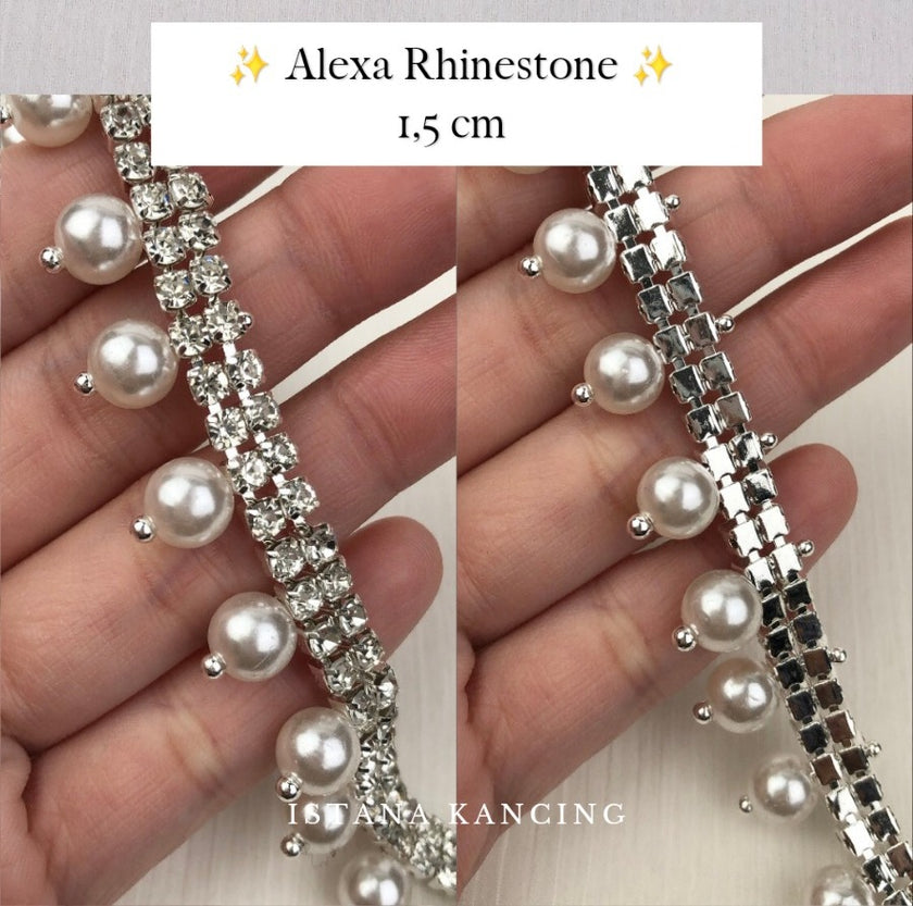 Payet Alexa Rhinestone Applique