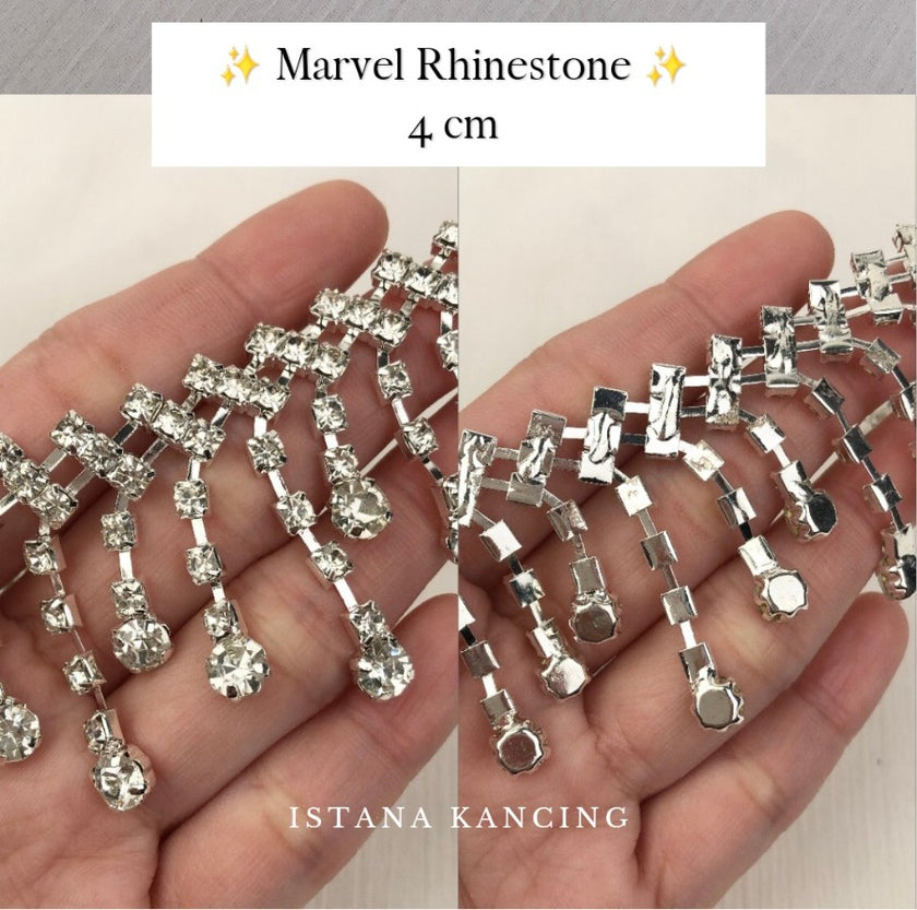 Payet Marvel Rhinestone Applique