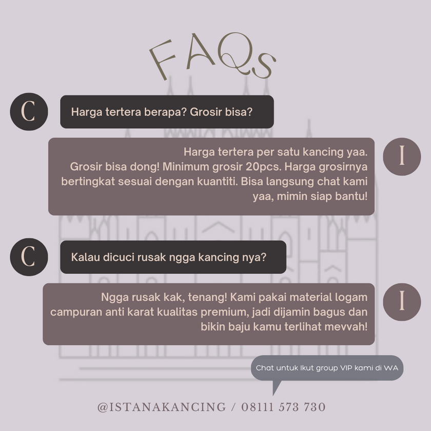 Kancing Berlian Imitasi Jisoo 28mm