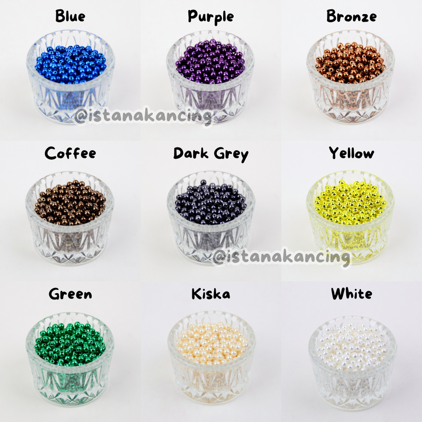 MGB Mutiara Pearl Original Matsuno Glass Beads Mote