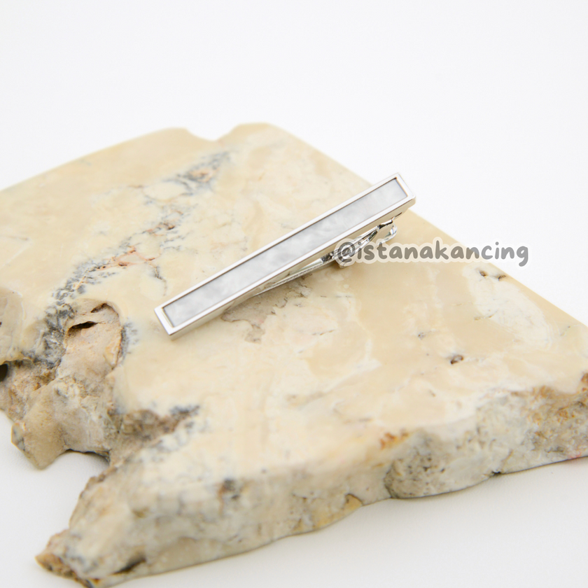 Salvatore Silver Tie Clip