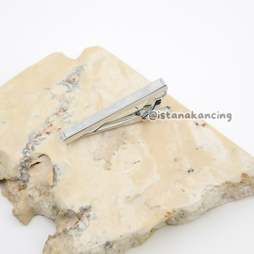 Salvatore Silver Tie Clip