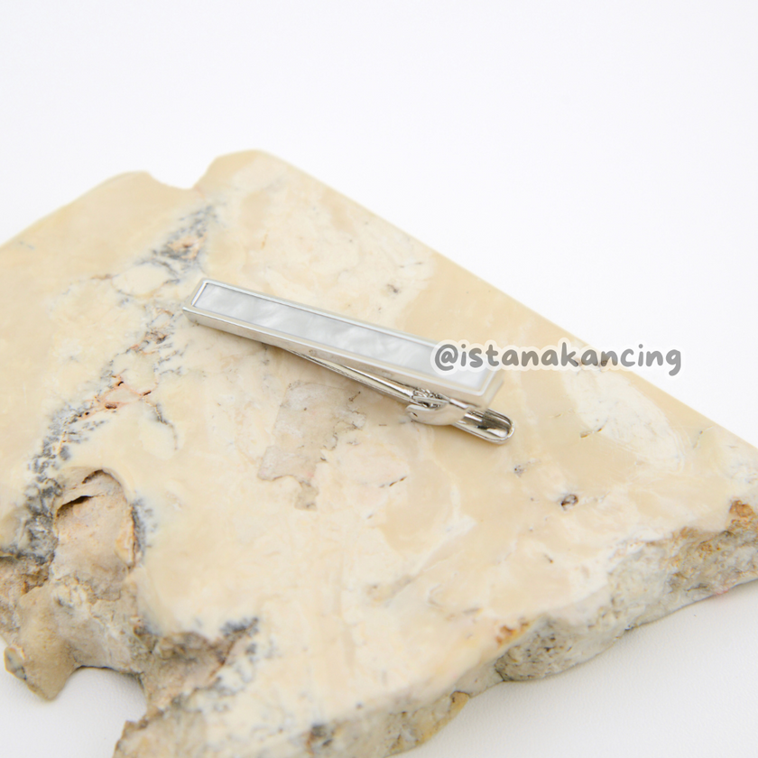 Salvatore Silver Tie Clip