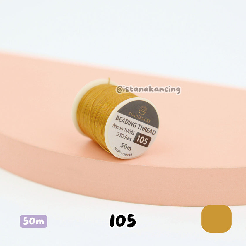 Benang Jahit Payet Jepang Benang Payet Nylon Beadbuck Beading Thread | Istana Kancing