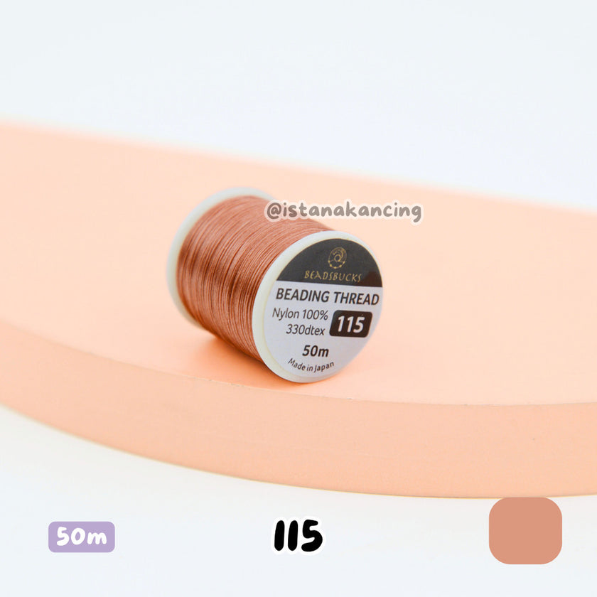 Benang Jahit Payet Jepang Benang Payet Nylon Beadbuck Beading Thread | Istana Kancing