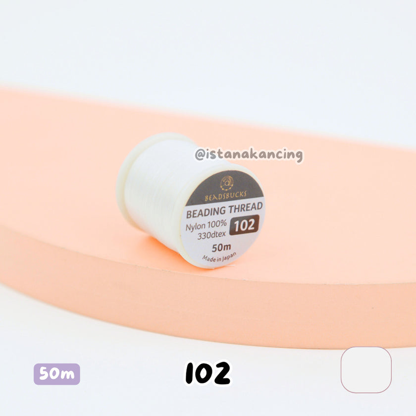 Benang Jahit Payet Jepang Benang Payet Nylon Beadbuck Beading Thread | Istana Kancing