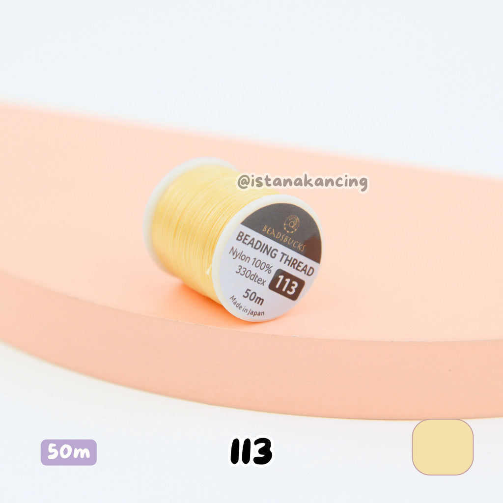 Benang Jahit Payet Jepang Benang Payet Nylon Beadbuck Beading Thread | Istana Kancing