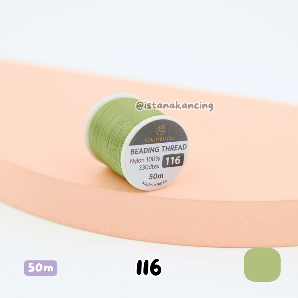 Benang Jahit Payet Jepang Benang Payet Nylon Beadbuck Beading Thread | Istana Kancing