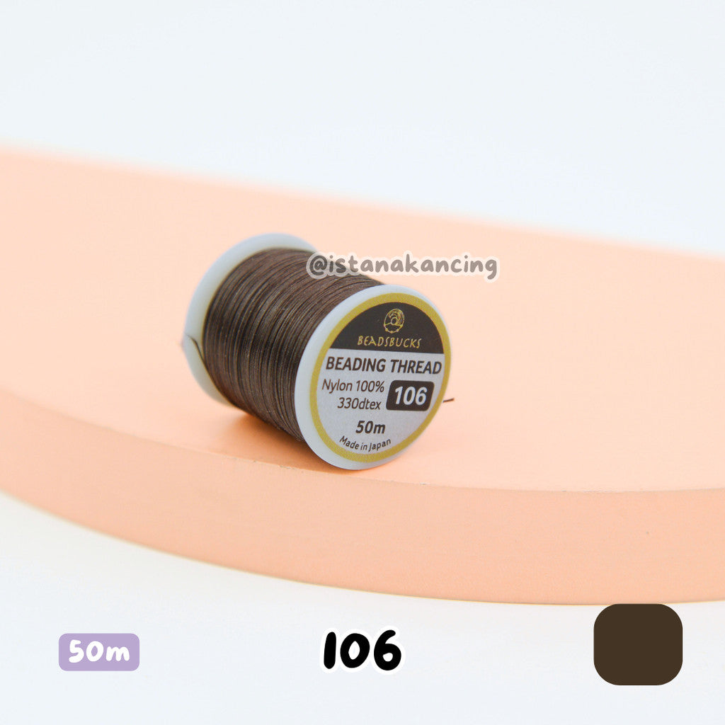 Benang Jahit Payet Jepang Benang Payet Nylon Beadbuck Beading Thread | Istana Kancing