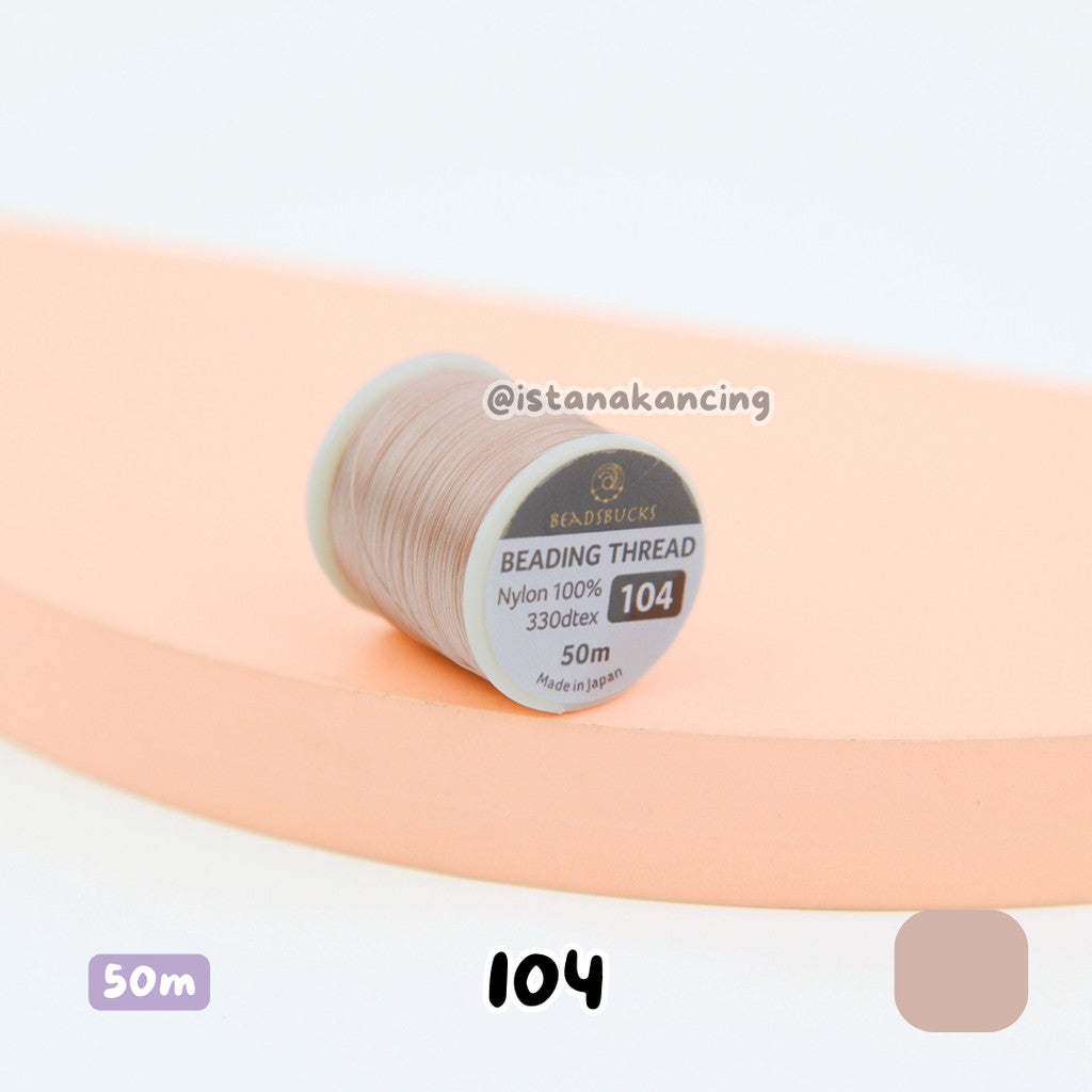 Benang Jahit Payet Jepang Benang Payet Nylon Beadbuck Beading Thread | Istana Kancing