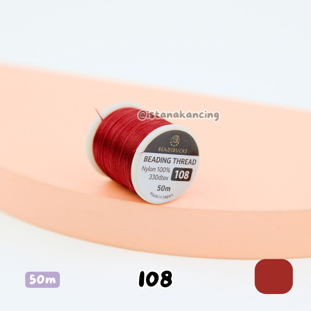 Benang Jahit Payet Jepang Benang Payet Nylon Beadbuck Beading Thread | Istana Kancing