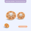 Kancing Jamur Aliza Button | Aksesoris Kancing Unik Mewah Premium Button | Istana Kancing