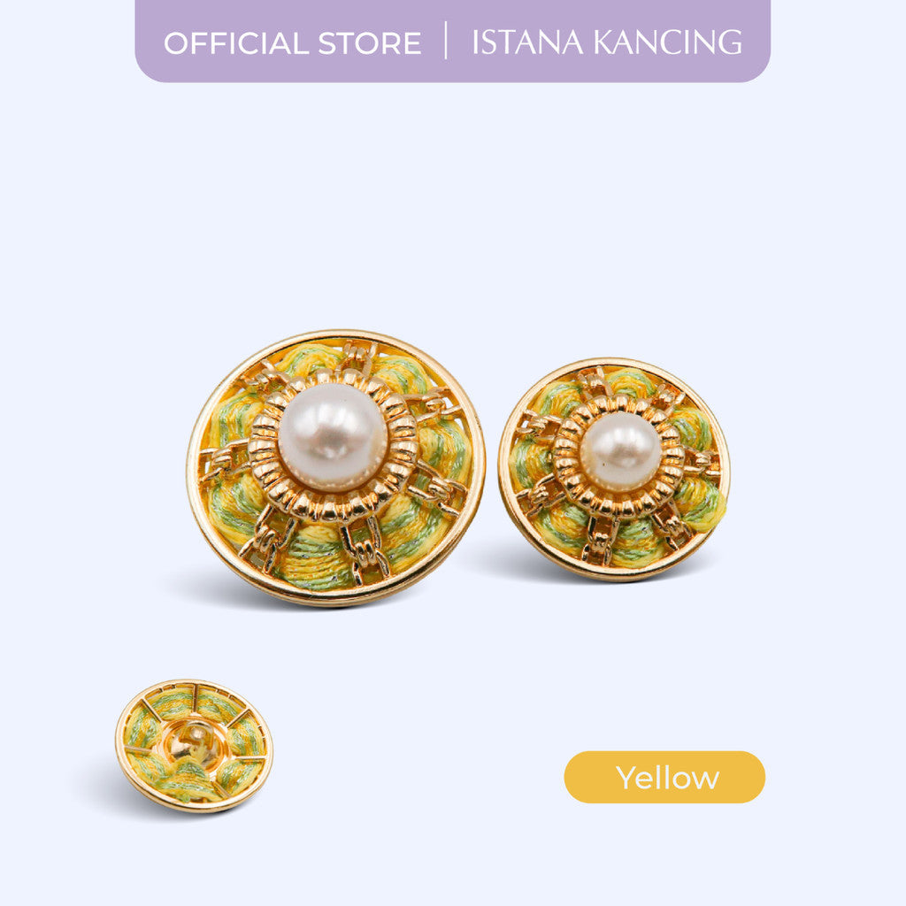 Kancing Jamur Aliza Button | Aksesoris Kancing Unik Mewah Premium Button | Istana Kancing