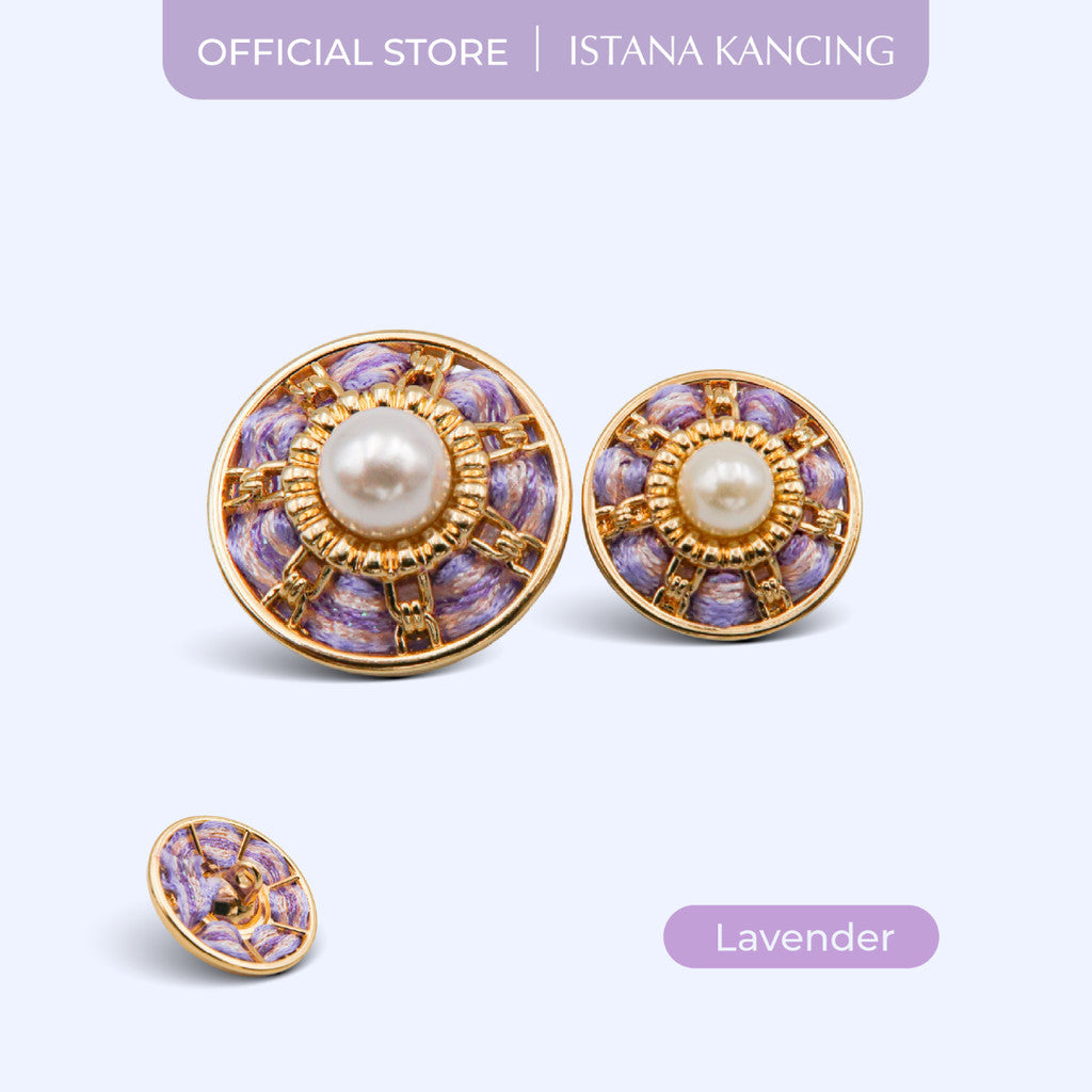 Kancing Jamur Aliza Button | Aksesoris Kancing Unik Mewah Premium Button | Istana Kancing