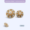 Kancing Jamur Aliza Button | Aksesoris Kancing Unik Mewah Premium Button | Istana Kancing