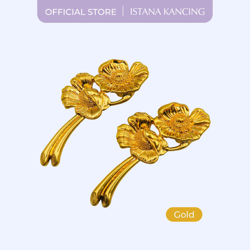 Brooch Winona | Aksesoris Pin Peniti Baju Hijab Mewah Unik Premium Pin | Istana Kancing