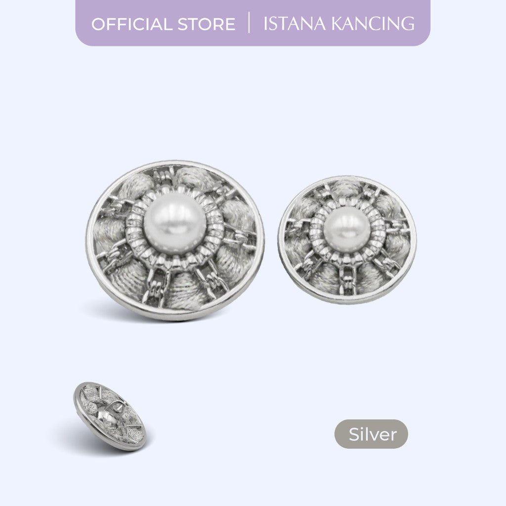 Kancing Jamur Aliza Button | Aksesoris Kancing Unik Mewah Premium Button | Istana Kancing
