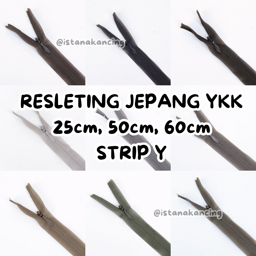 YKK Invisible Zipper - Strip Y