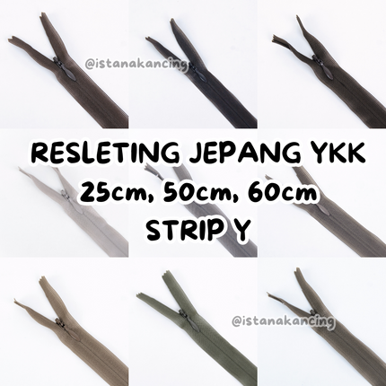 YKK Invisible Zipper - Strip Y
