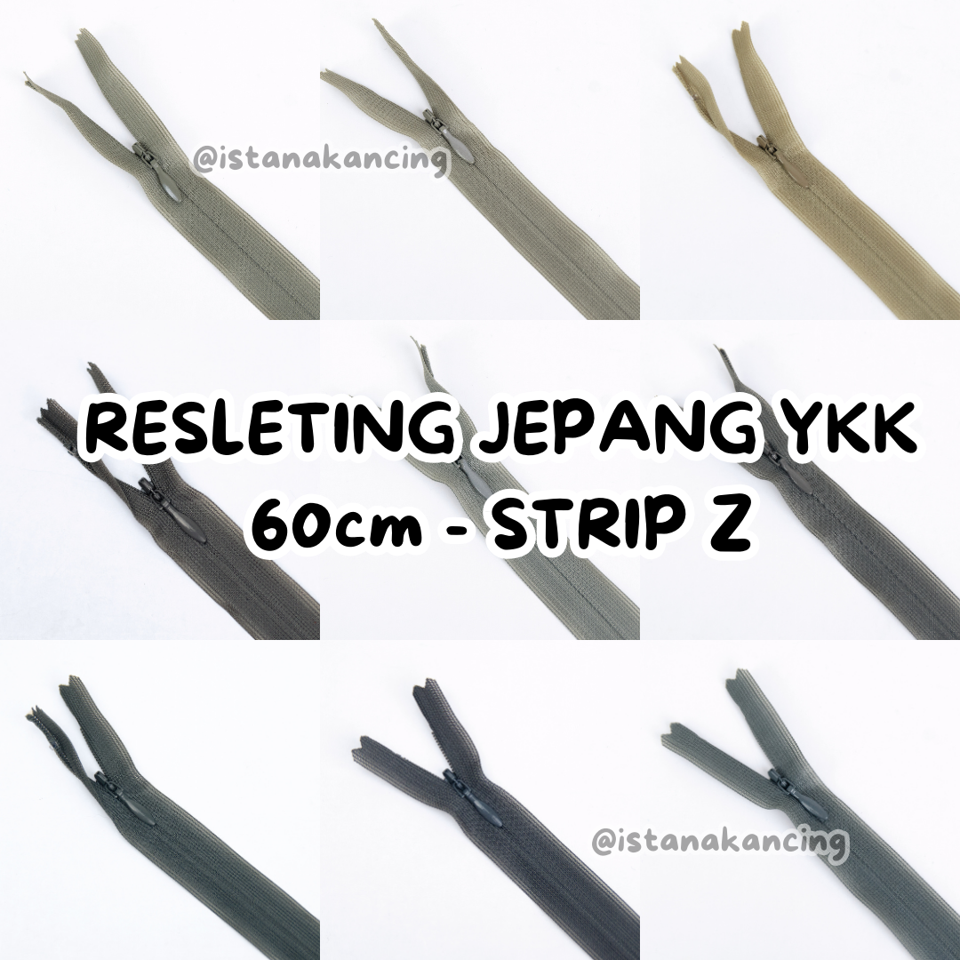 YKK Invisible Zipper - Strip Z