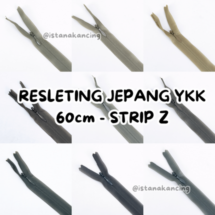YKK Invisible Zipper - Strip Z