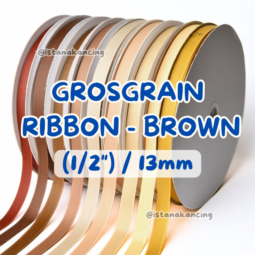 Double Face Grosgrain 1/2